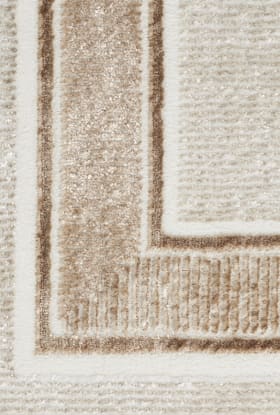 Nourison Home Glitz Ivory Cream