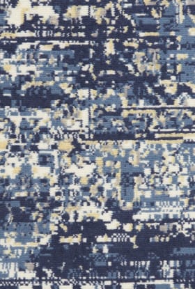 Nourison Home Grafix Navy Blue