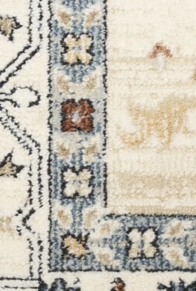 Nourison Home Pardis Blue Taupe
