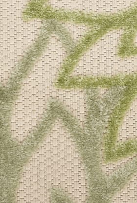 Nourison Home Aloha Ivory Green