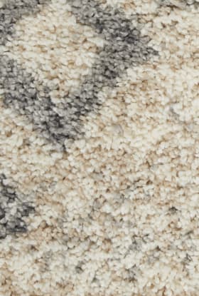 Nourison Home Oslo Shag IVORY/Grey