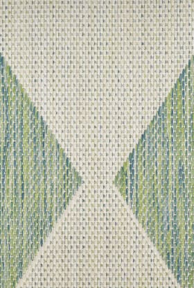Nourison Home POSITANO BLUE GREEN