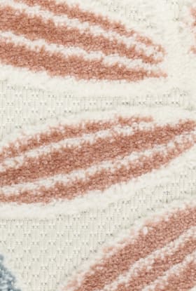 Nourison Home Aloha Ivory Blue