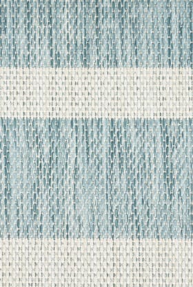 Nourison Home POSITANO Aqua Ivory