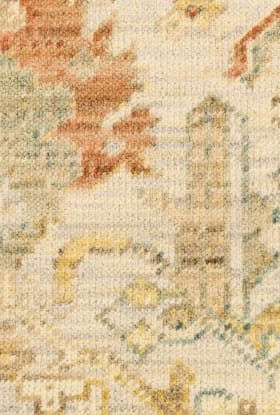 Nourison Home Antique Bloom Taupe Multicolor