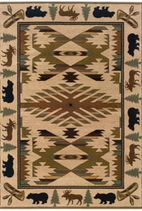 Oriental Weavers Hudson 1072a Ivory