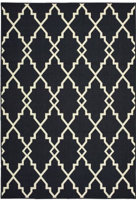 Oriental Weavers MARINA 7763k Black