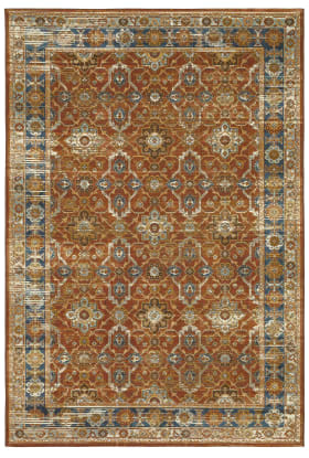 Oriental Weavers NAPLES 1204x Rust
