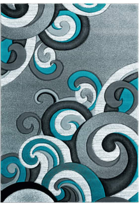 United Weavers Bristol Rhiannon Turquoise