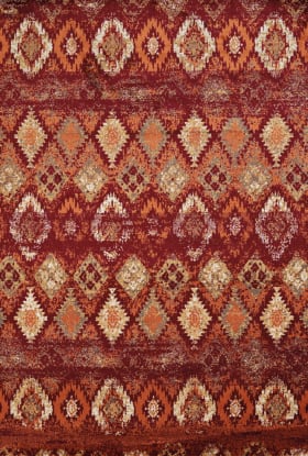 United Weavers Bridges San Paula Crimson