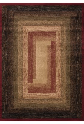 United Weavers HIGHLANDS The Maze Red