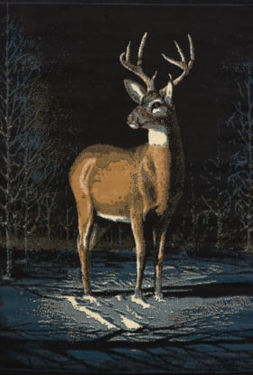 United Weavers Legends Winter Buck Multi 5'3" x 7'2"