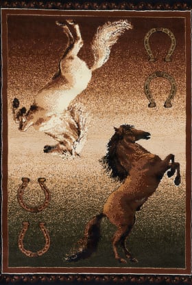United Weavers Legends Ponies Multi 5'3" x 7'2"