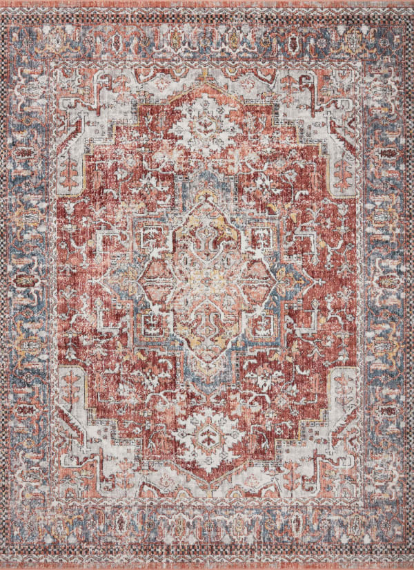 Loloi Cassandra CSN-01 Rust / Multi 6'-7" x 9'-3" Collection