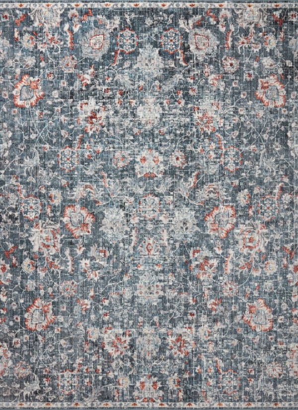 Loloi Cassandra CSN-04 Blue / Rust Collection