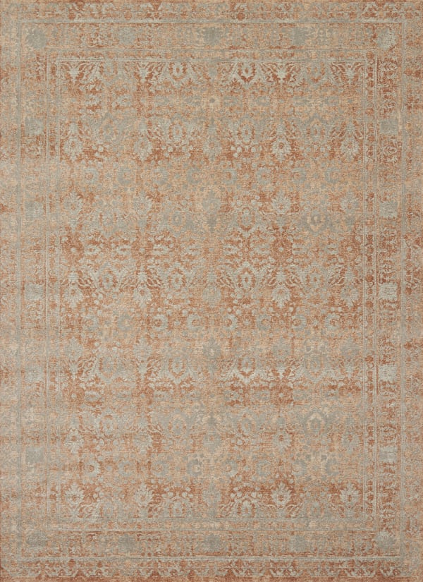 Loloi Century CQ-09 TERRACOTTA / SAND Collection