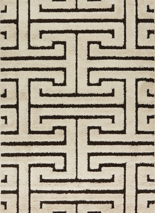 Loloi ENCHANT EN-28 IVORY / DARK BROWN 9'-0" x 12'-0" Collection