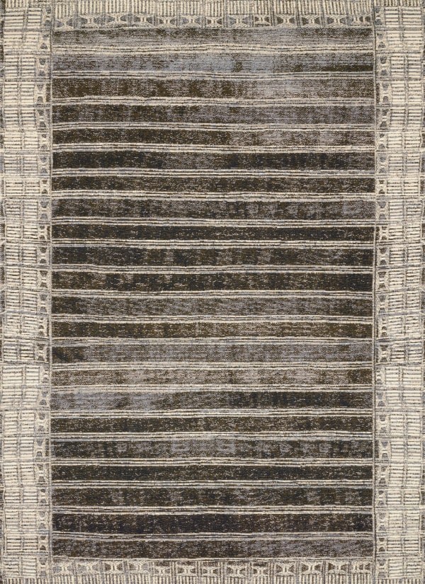 Loloi Mika MIK-07 Charcoal / Ivory 2'-5" x 11'-2" Collection