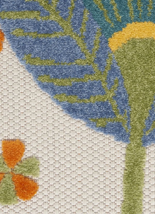 Nourison Home Aloha Multicolor 2'3" x 10' Runner Collection