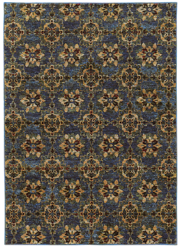 Oriental Weavers ANDORRA 6883c Blue 5'3" x 7'3" Collection