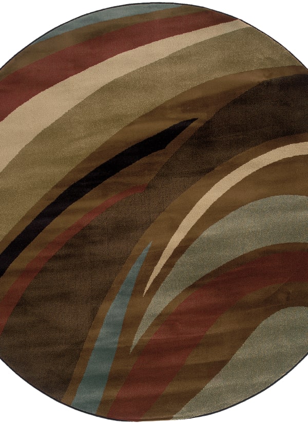 Oriental Weavers Hudson 2666f Brown 1'10" x 3'3" Collection