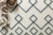 Loloi Adler AW-04 Ivory 18" x 18" Sample Room Scene