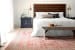 Loloi Claire CLE-01 RED / IVORY 18" x 18" Sample Room Scene