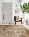 Loloi Layla LAY-03 OLIVE / CHARCOAL 9'-6" x 14' Room Scene
