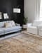 Loloi Layla LAY-03 OLIVE / CHARCOAL 9'-6" x 14' Room Scene
