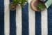 Loloi Lola Shag LL-01 NAVY / WHITE Room Scene