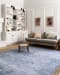 Loloi Loren LQ-09 SLATE 7'-6" x 9'-6" Room Scene