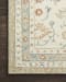 Loloi Norabel NOR-03 Ivory / Rust 7'-9" x 9'-9" Room Scene
