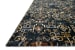 Loloi Torrance TC-12 Midnight 2'-7" x 10'-0" Room Scene