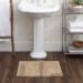 Mohawk Composition Bath Taupe Room Scene