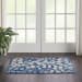 Nourison Home Tranquil Navy 2'3" x 7'3" Runner Room Scene