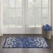 Nourison Home Tranquil Navy 2'3" x 7'3" Runner Room Scene