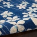 Nourison Home Tranquil Navy 2'3" x 7'3" Runner Room Scene