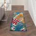 Nourison Home Aloha Multicolor 2'3" x 8' Runner Room Scene
