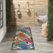 Nourison Home Aloha Multicolor 2'3" x 8' Runner Room Scene