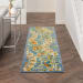 Nourison Home Aloha Multicolor 2' x 6' Runner Room Scene