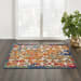 Nourison Home Aloha Multicolor 2' x 6' Runner Room Scene
