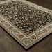 Oriental Weavers KASHAN 108b Black Room Scene