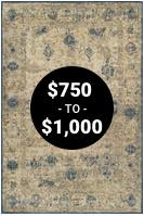 $750 - $1000 Rugs