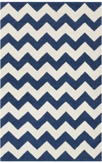 Sample Sale 112278R Navy-Ivory Area Rug Last Chance