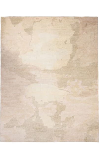Capel Aquarelles 1070 Blanc Area Rug