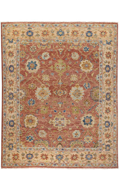 Capel Charise Ziegler 1212 Terra Cotta Area Rug