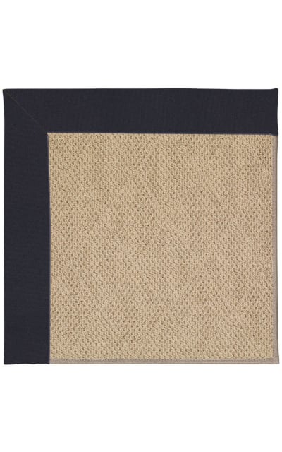 Capel Zoe Cane Wicker 1990 Dark Navy Area Rug
