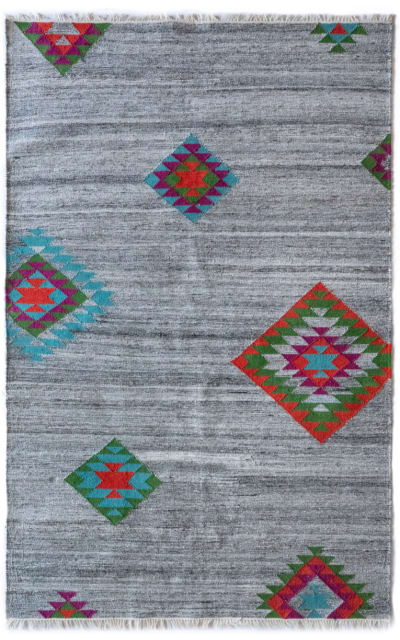 Capel Genevieve Gorder Azteca 3500 Multi Gray Area Rug