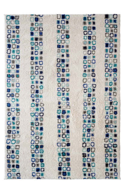 Capel Cococozy Cobblestone 3840 Cream Blue Area Rug