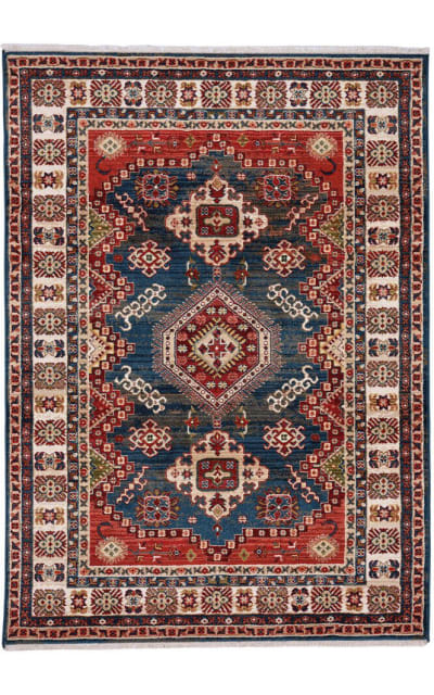 Capel Landis Kazak 3923 Century Blue Area Rug